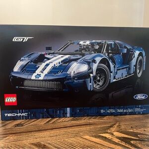 LEGO Technic Blue and White Sports Car Set